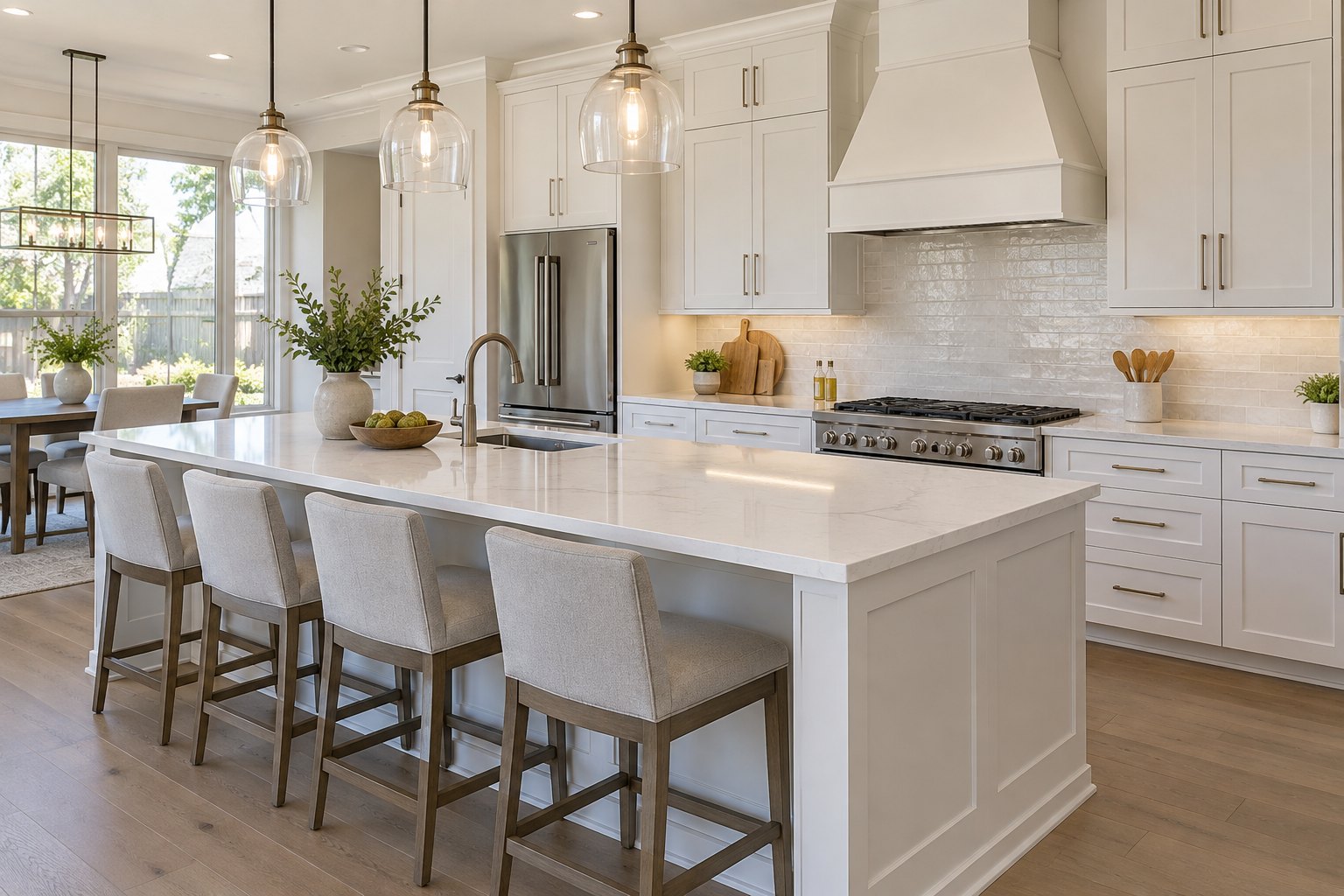 An updated Texas kitchen, illustrative