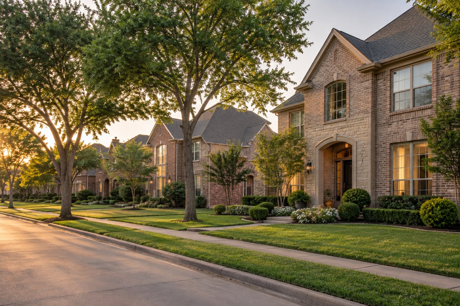 Plano and Frisco